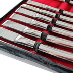 Rouge Garments Hegar 14 Piece Uterine Dilator Set|Back View|"set arrangement-back view adult toys direct"|