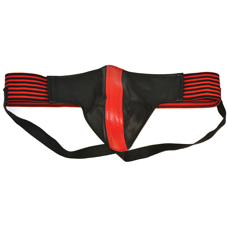 Rouge Garments Jock Black And Red|Front View|"rouge design-front view"|