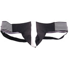 Rouge Garments Jock Black And White|Front View|"white design-front view"|