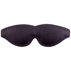 Rouge Garments Large Black Padded Blindfold|Front View|"black padded mask-front view adult toys direct"|