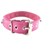 Rouge Garments Pink Nut Collar|Side View|"collar details-side view"|
