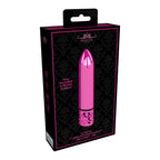 Royal-Gems-Glamour-Rechargeable-Bullet-Pink|Side View|"premium pleasure design-side view"
