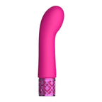 Royal-Gems-Bijou-Rechargeable-Silicone-Bullet-Pink|Front View|"bijou pink-front view"