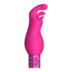 Royal-Gems-Exquisite-Rechargeable-Silicone-Bullet-Pink|Front View|"silicone bullet pink rechargeable-front view"
