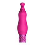 Royal-Gems-Exquisite-Rechargeable-Silicone-Bullet-Pink|Side View|"premium pleasure design-side view"
