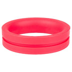 Screaming O RingO Pro LG Red Cock Ring|Side View|"red detail - side view"