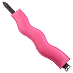 Rouge Garments Black And Pink Padded Posture Collar|Side View|"posture details-side view"|