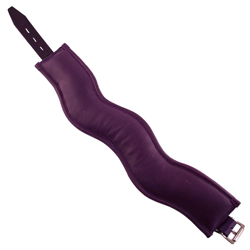 Rouge Garments Purple Padded Posture Collar|Side View|"posture details-side view"|