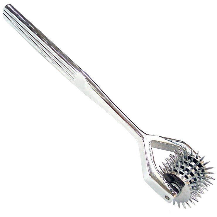 Rouge Stainless Steel 5 Wheel Pin Wheel|Front View|"five wheel stimulator-front view adult toys direct"|