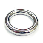 Rouge Stainless Steel Round Cock Ring 40mm|Front View|"steel ring-front view"|