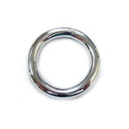 Rouge Stainless Steel Round Cock Ring 45mm|Front View|"steel ring-front view"|