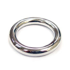 Rouge Stainless Steel Round Cock Ring 45mm|Side View|"ring details-side view"|