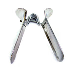 Rouge Stainless Steel Speculum Large|Back View|"adjustment system-back view adult toys direct"|