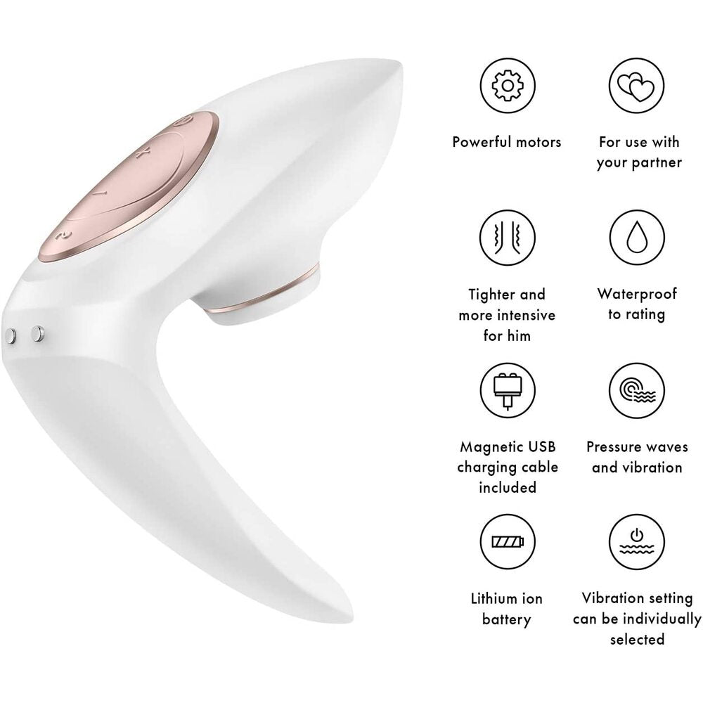 Satisfyer Pro 4 Couples|Kit View|"Complete pleasure system - kit view"