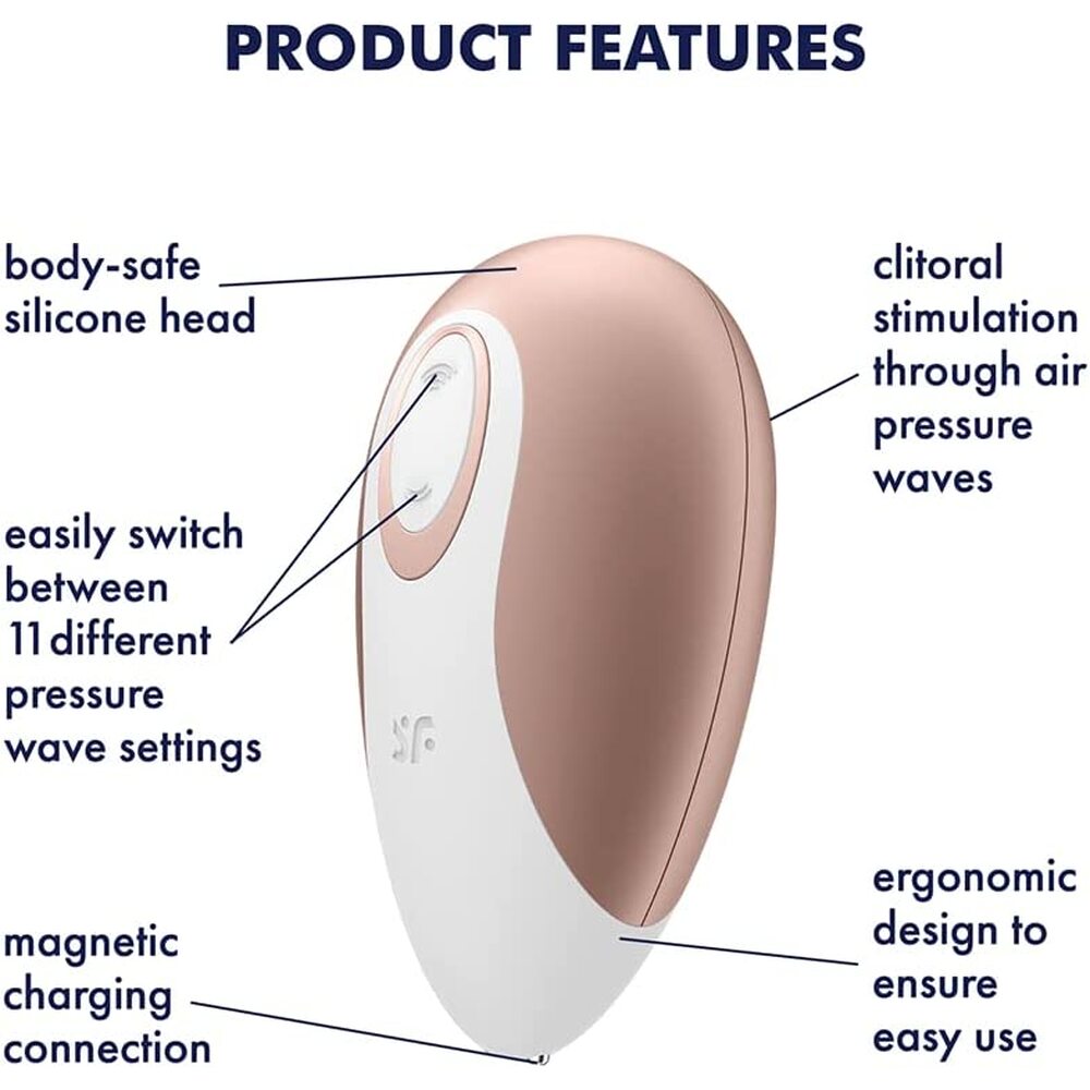 Satisfyer Pro Deluxe Clitoral Vibrator|Kit View|"Complete pleasure system - kit view"