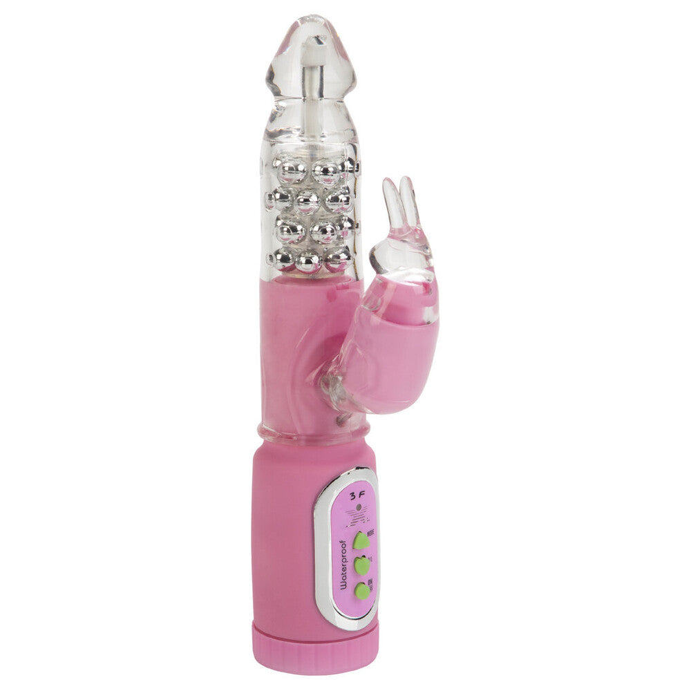 First-Time-Jack-Rabbit-Waterproof-Vibrator|Front View|"jack rabbit-front view"