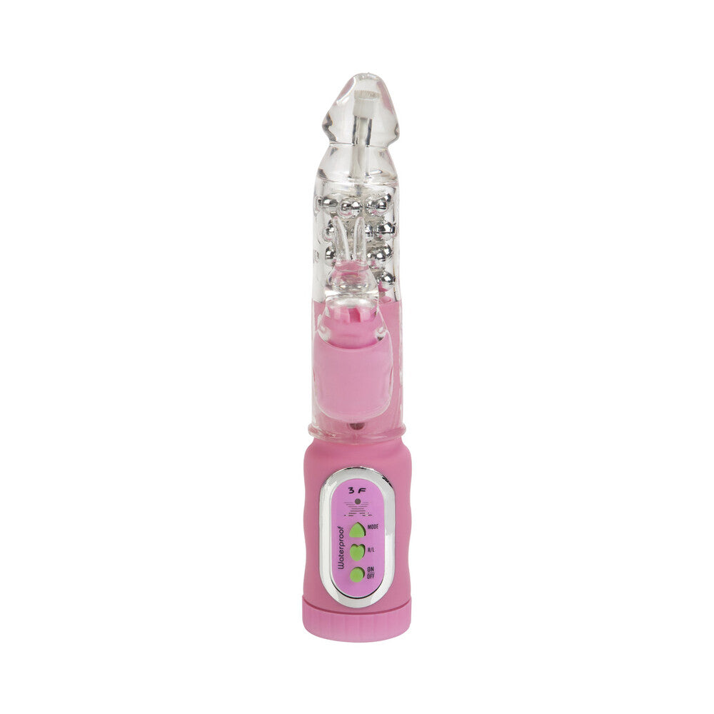 First-Time-Jack-Rabbit-Waterproof-Vibrator|Side View|"waterproof design-side view"