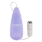 First Time Silver Teaser Vibrating Bullet|Front View|"Silver bullet vibrator - front view"