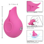 LuvMor Kisses Flickering Clitoral Stimulator|Side View|"Premium pleasure device - side view"