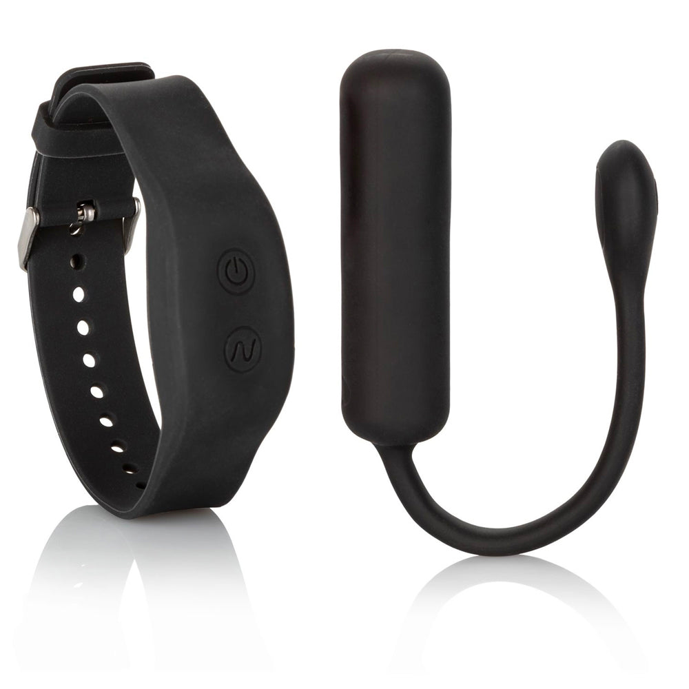 Rechargeable-Wristband-Remote-Petite-Bullet|Front View|"remote control bullet vibrator-front view"