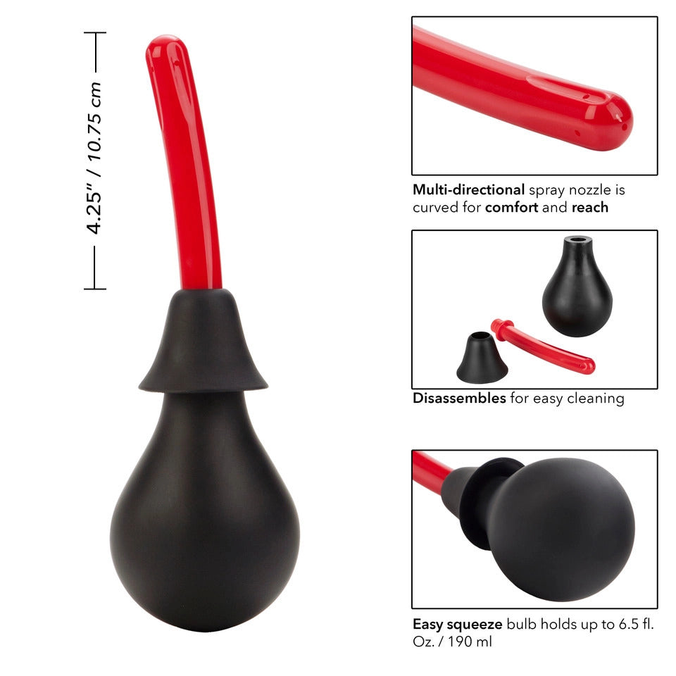 Ultra Douche|Side View|"douche detail-side view adult toys direct"|
