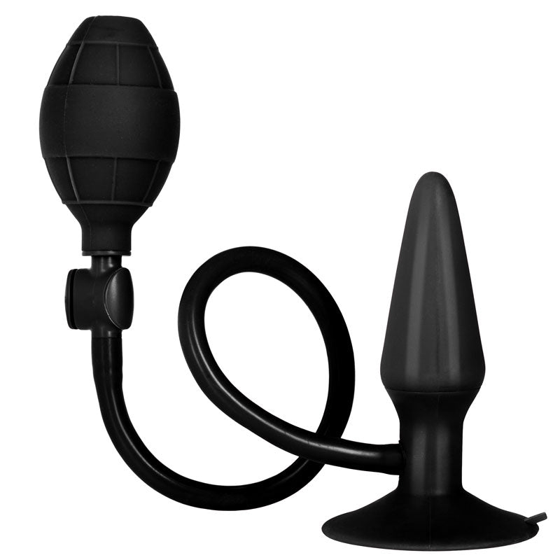 Me-You-Us-Inflatable-Beaded-Plug|Front View|"textured inflatable pleasure device-front view"