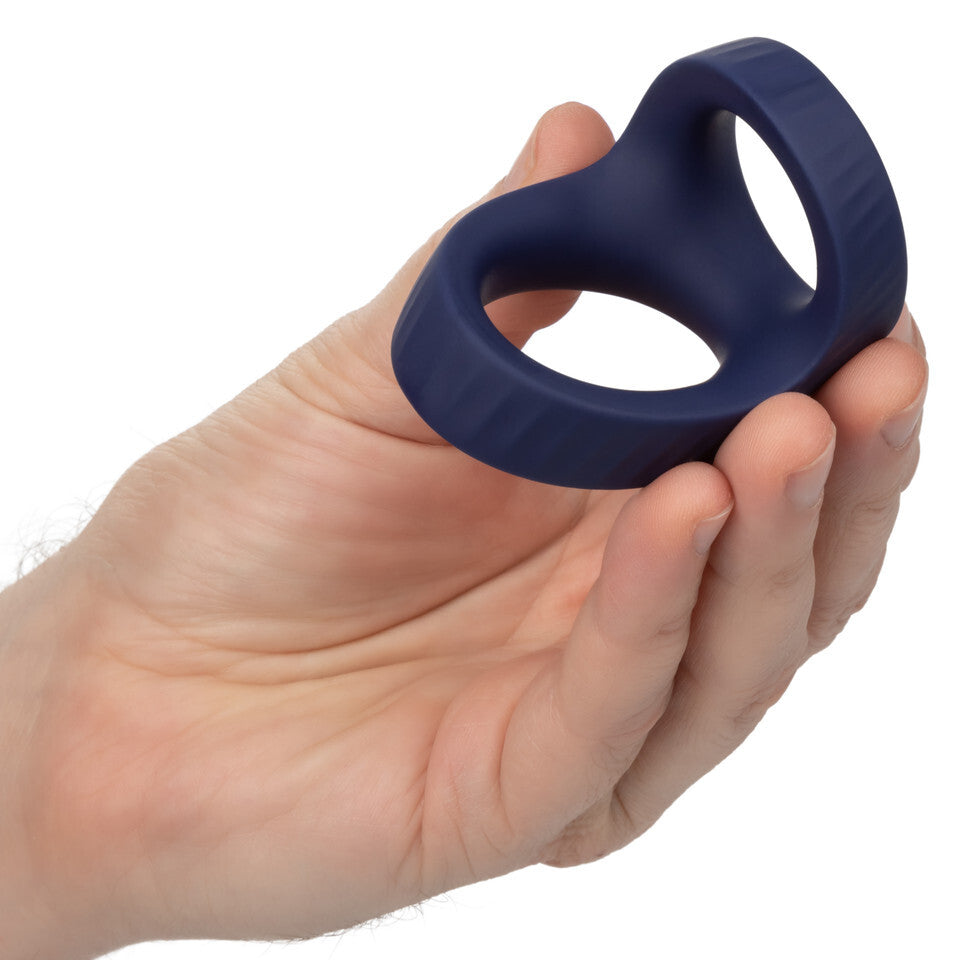 Viceroy Dual Silicone Cock Ring|Back View|"quality build - back view"