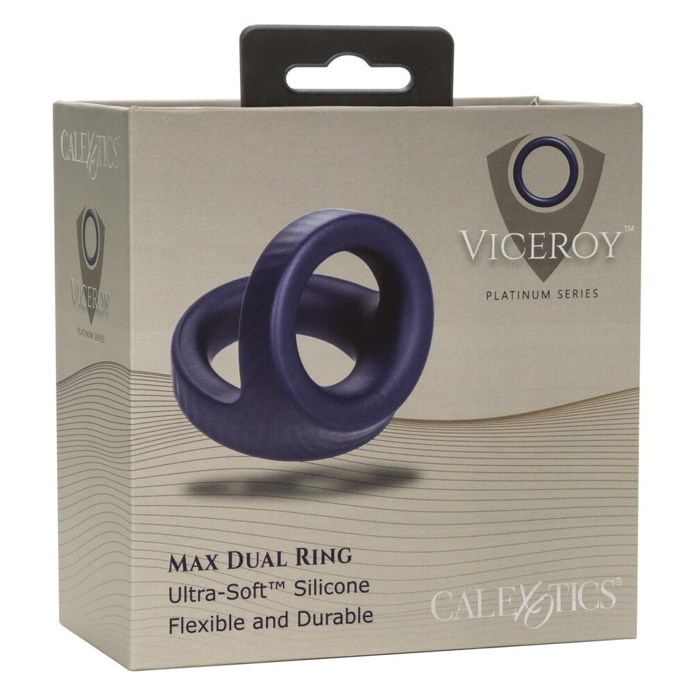 Viceroy Dual Silicone Cock Ring|Detail View|"surface detail - detail view"