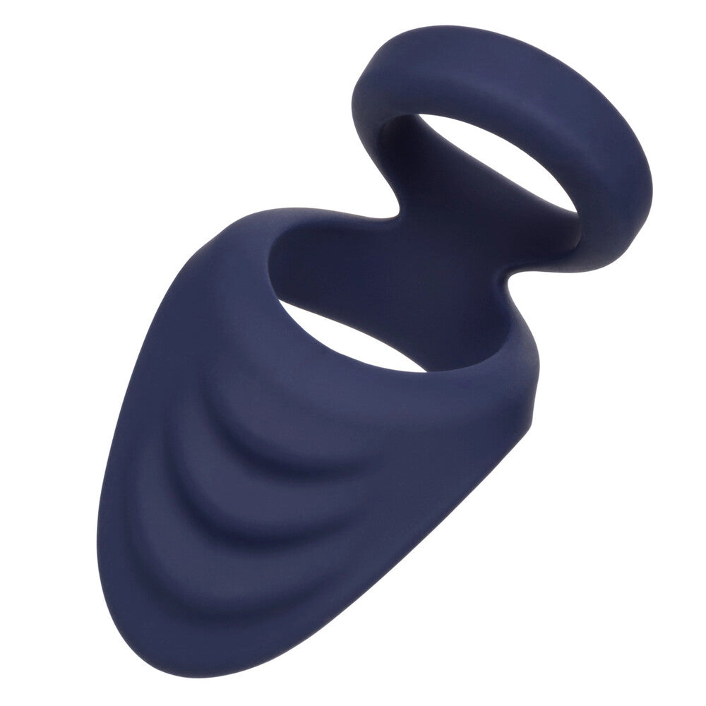 Viceroy Perineum Dual Silicone Cock Ring|Front View|"perineum design - front view"
