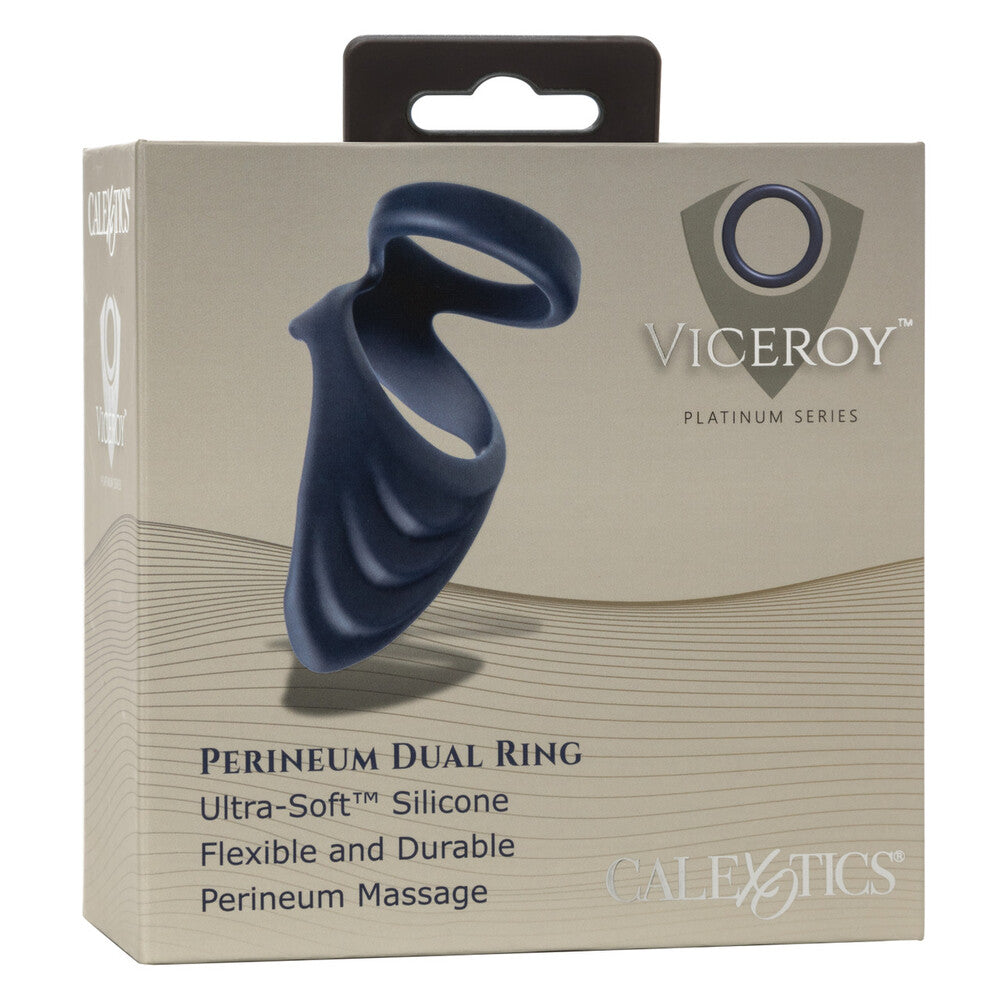 Viceroy Perineum Dual Silicone Cock Ring|Detail View|"surface detail - detail view"