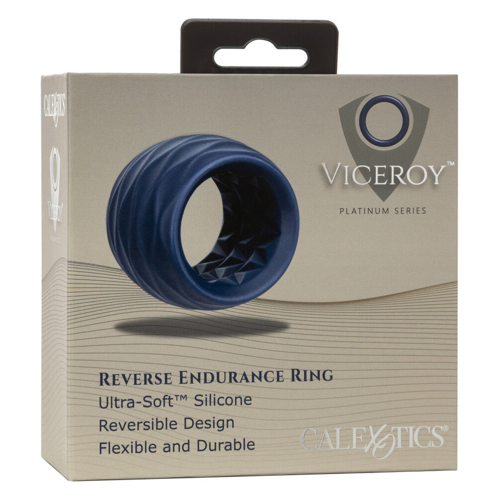 Viceroy Reverse Endurance Silicone Cock Ring|Detail View|"surface detail - detail view"