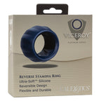 Viceroy Reverse Stamina Silicone Cock Ring|Detail View|"surface detail - detail view"
