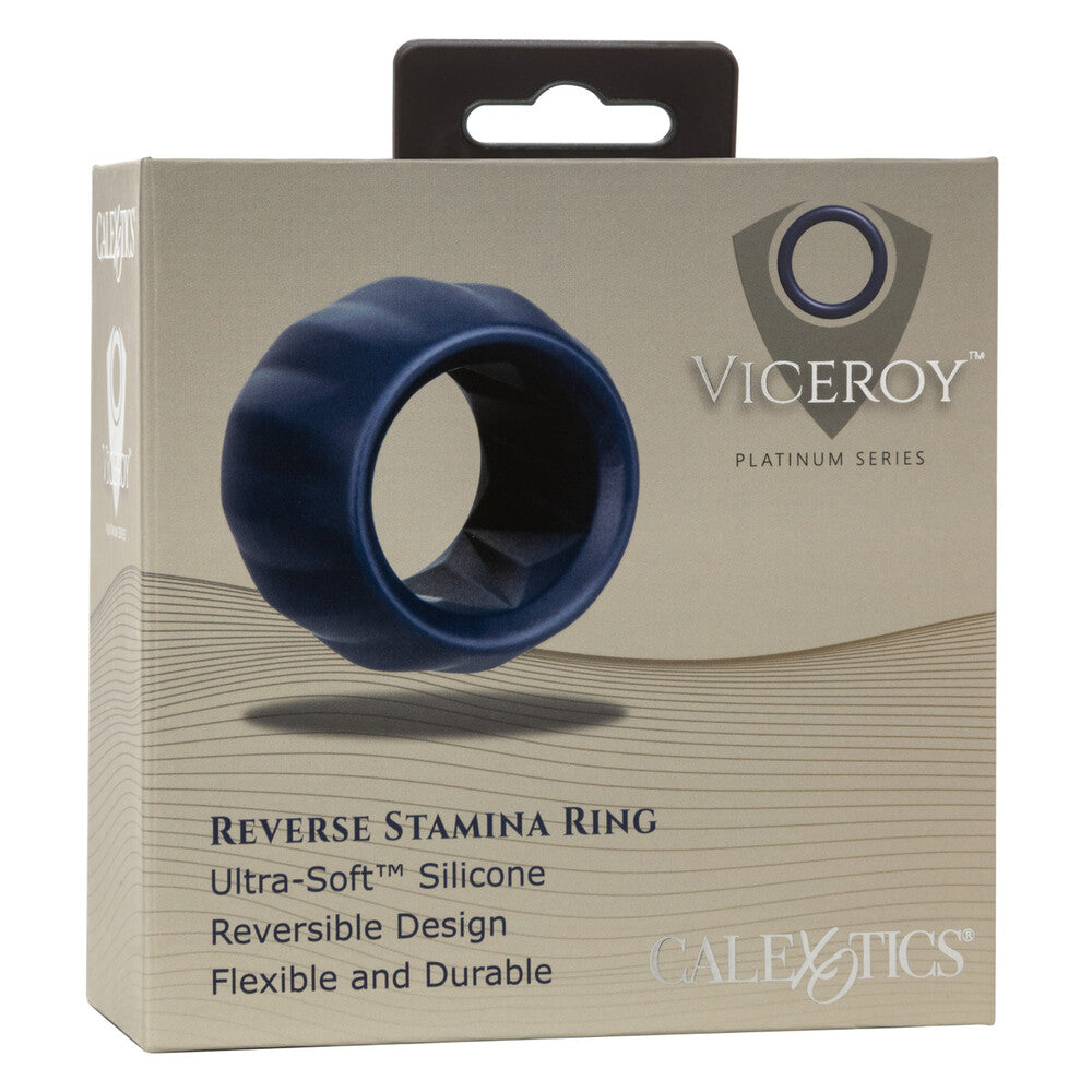 Viceroy Reverse Stamina Silicone Cock Ring|Detail View|"surface detail - detail view"