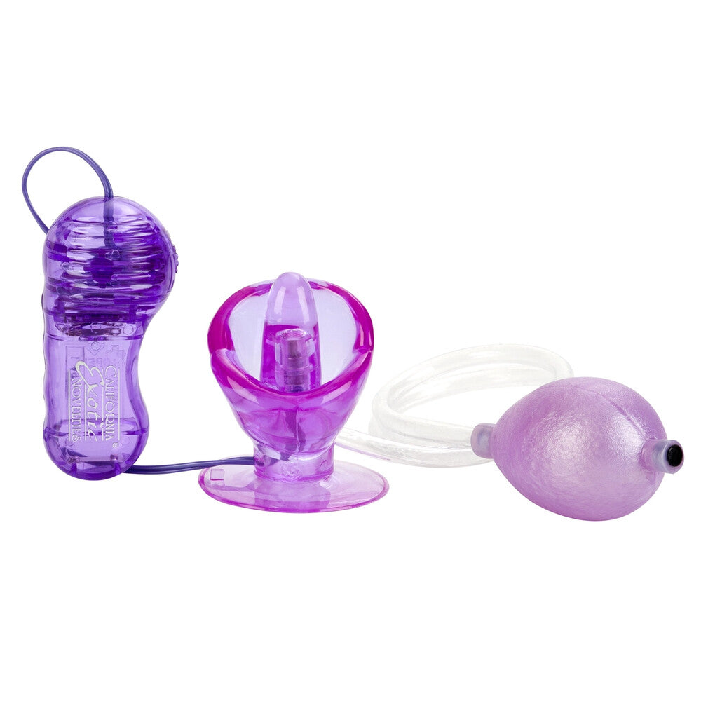 Shanes World Vibrating Turbo Suction Tongue|Front View|"Turbo suction stimulator - front view"