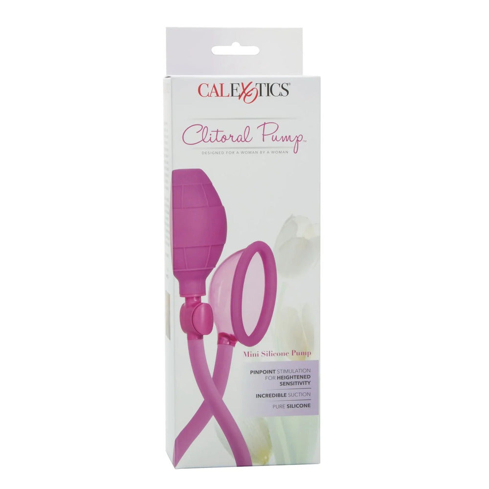 Mini-Silicone-Clitoral-Pump-Pink|Set View|"complete pump kit-set view"