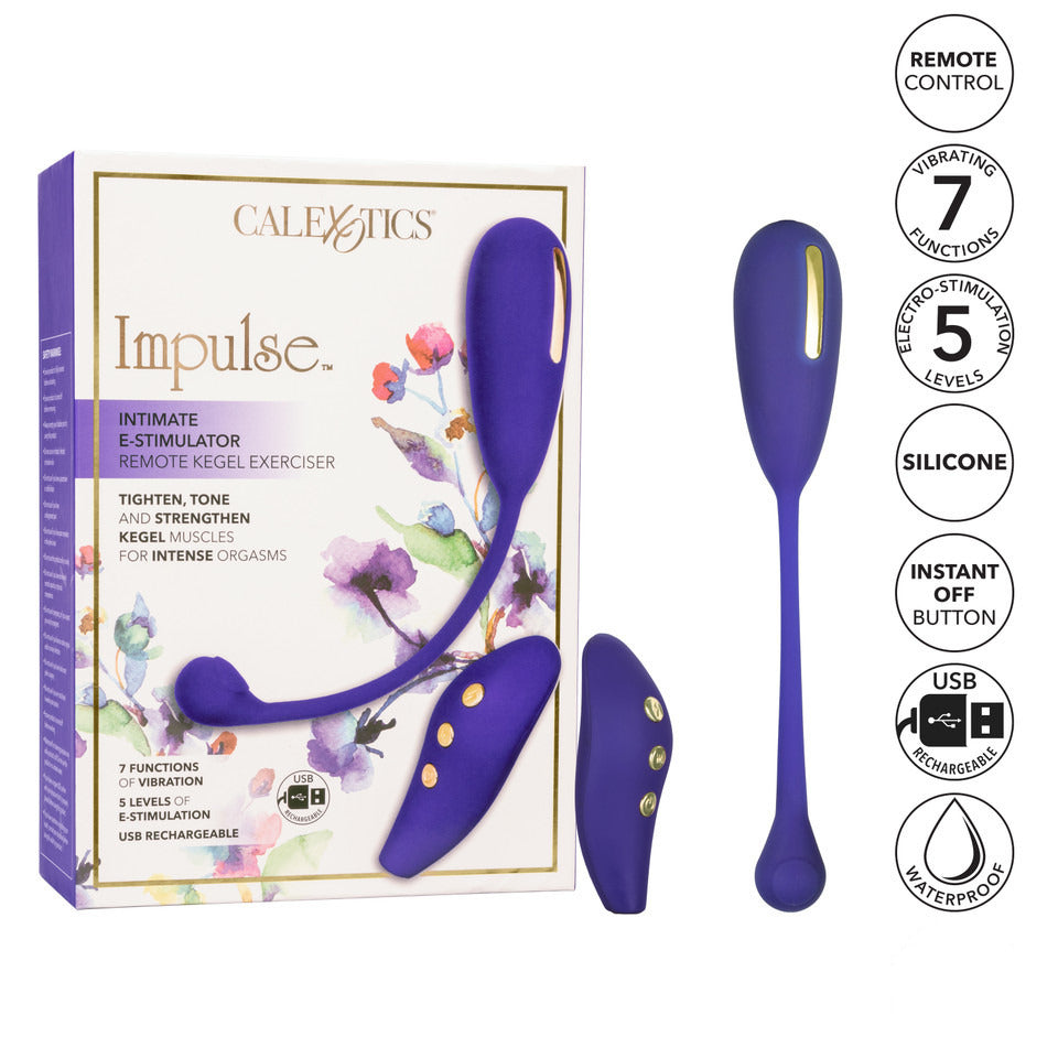 Impulse-Intimate-Estim-Remote-Kegel-Exerciser|Kit View|"complete training set-kit view"