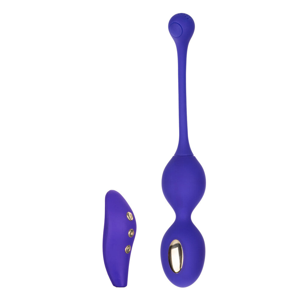 Impulse-Intimate-Estim-Remote-Dual-Kegal-Exerciser|Front View|"dual estim exerciser-front view"