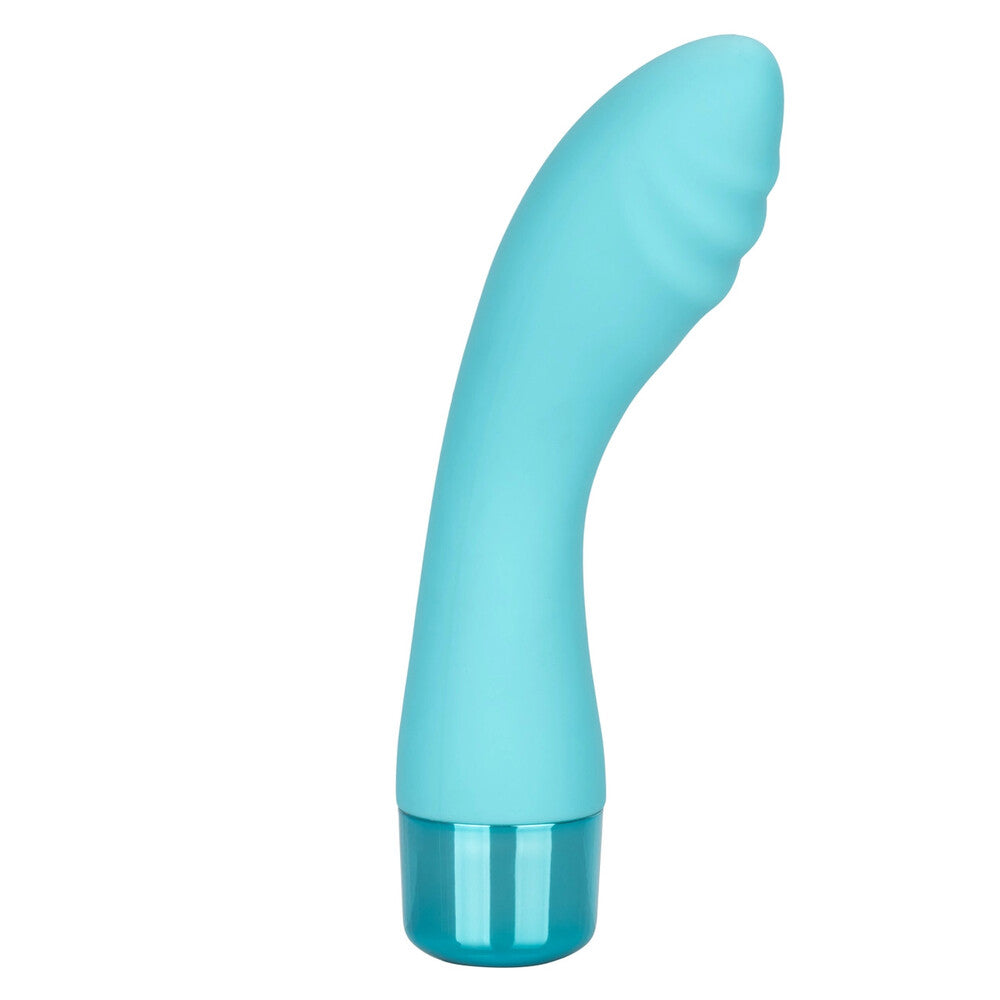 Eden-Ripple-Silicone-GSpot-Vibrator-Waterproof-6-inch|Front View|"ripple vibrator-front view"