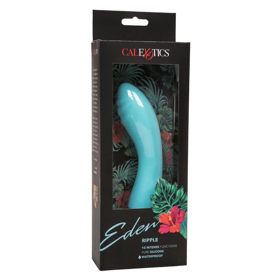 Eden-Ripple-Silicone-GSpot-Vibrator-Waterproof-6-inch|Kit View|"complete pleasure set-kit view"