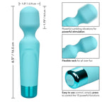 Eden Wand Massager | Angle | "flexible wand head design - angle view"