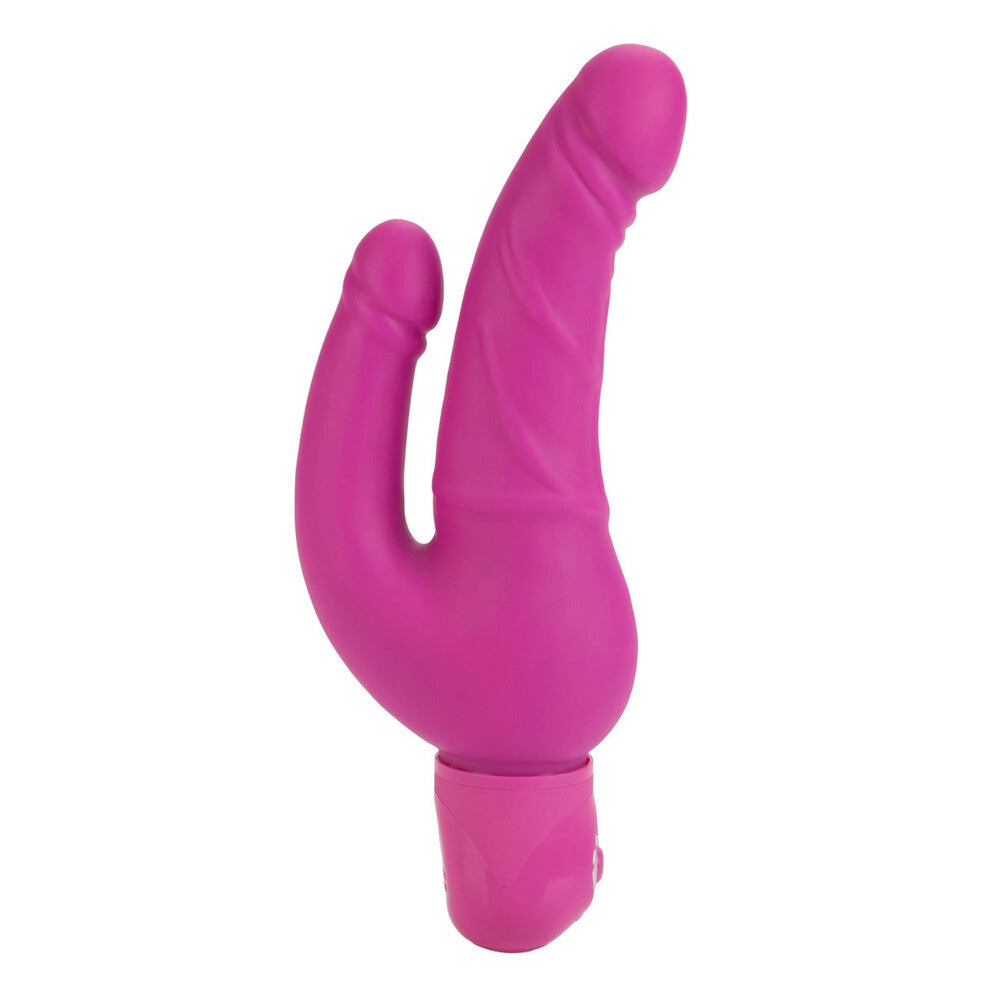 Power Stud Duo Waterproof Vibrator|Front View|"Waterproof duo vibrator - front view"