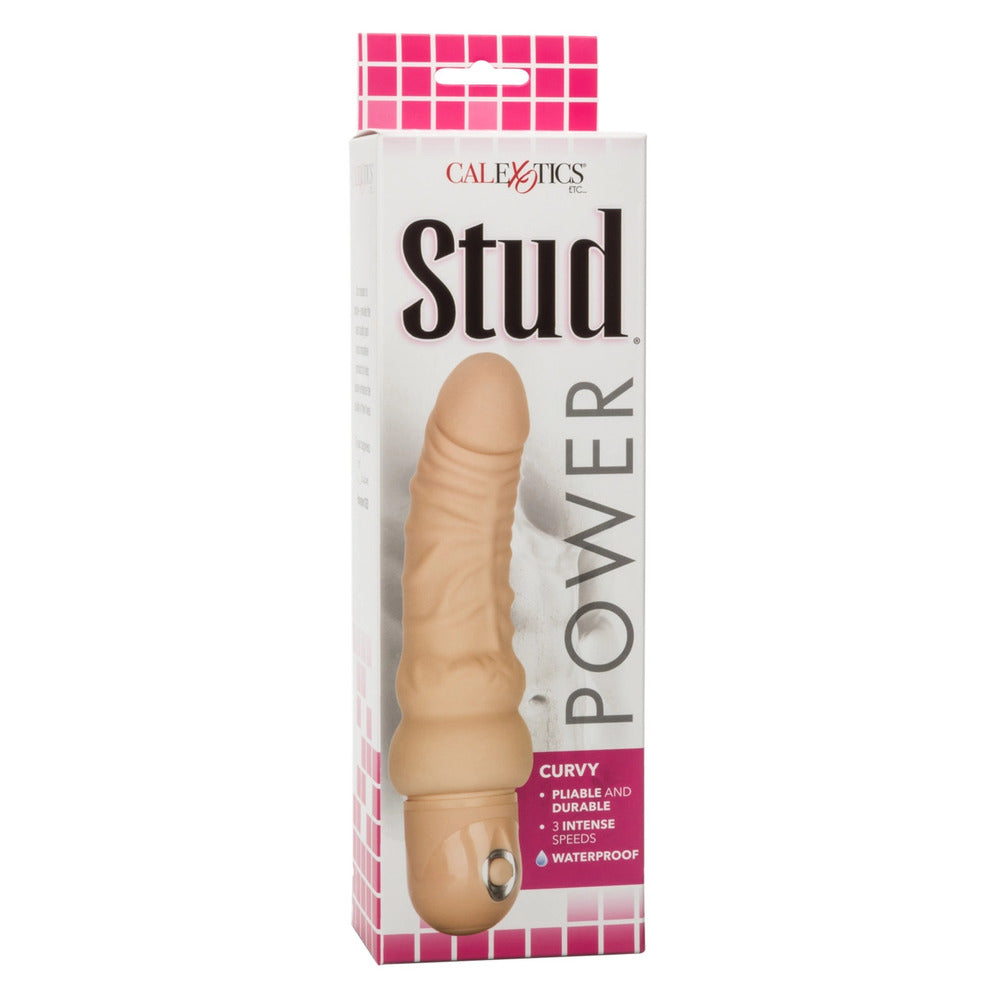 Waterproof Curvy Flesh Power Stud|Detail View|"surface detail - detail view"