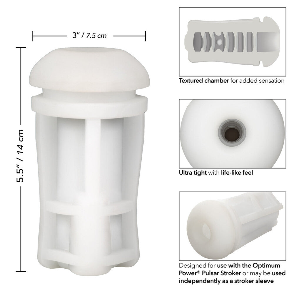 Optimum Power Pulsar Stroker Replacement Sleeve|Back View|"quality build - back view"