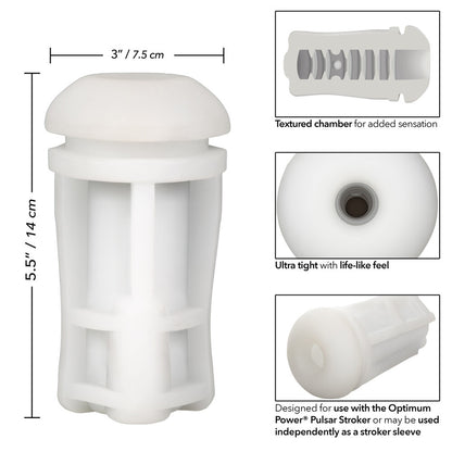 Optimum Power Pulsar Stroker Replacement Sleeve|Back View|"quality build - back view"