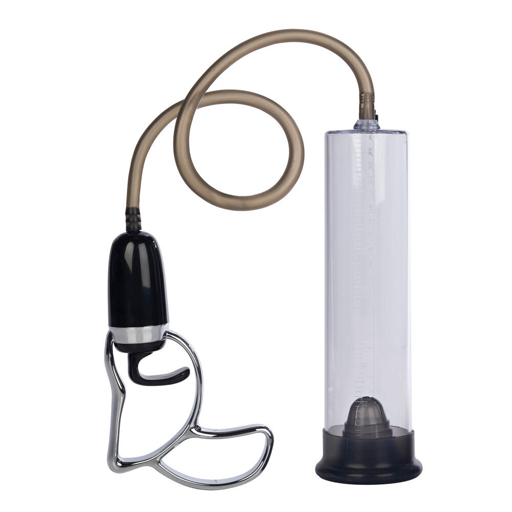 Precision Pump Intermediate Cylinder|Front View|"Mid-size enhancement cylinder with measurements - front view"