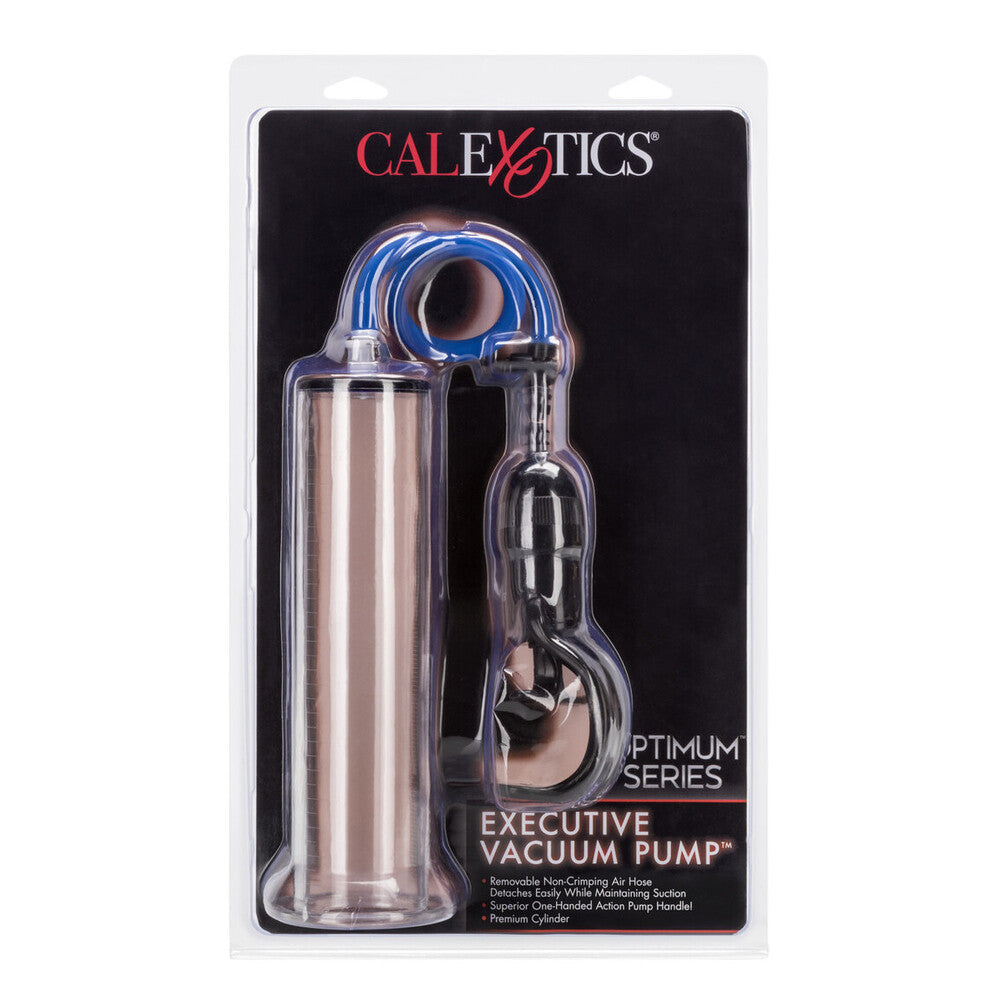 Advanced Executive Clear Vacuum Pump|Detail View|"Quick-release safety valve with comfort seal - detail view"