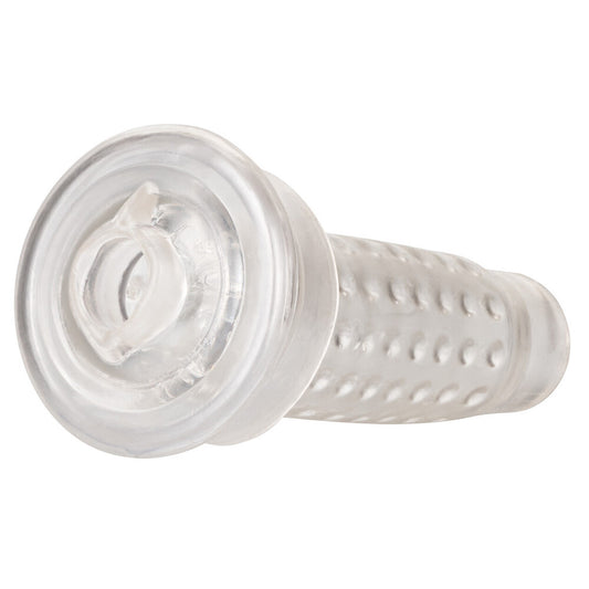 Optimum Series Stroker Pump Sleeve Pussy|Front View|"optimum design - front view"