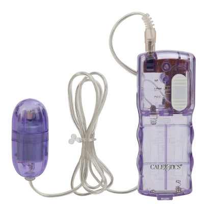 Double Play Vibrating Egg And Clitoral Stimulator|Side View|"Premium pleasure device - side view"