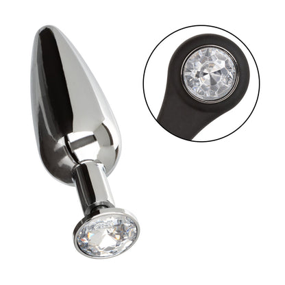Star Fucker Slim Plug And Cockring|Side View|"slim design-side view"|