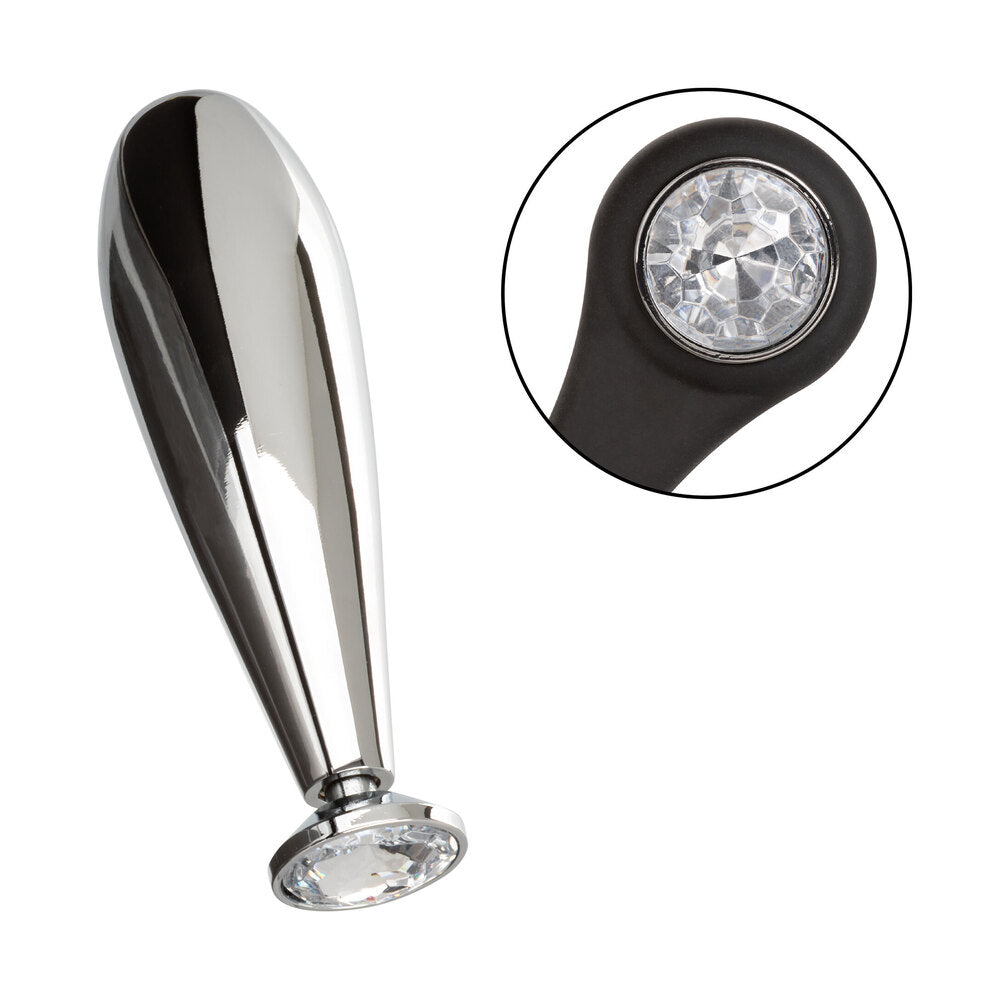 Star Fucker Glider Plug And Cockring|Side View|"cockring design-side view"|